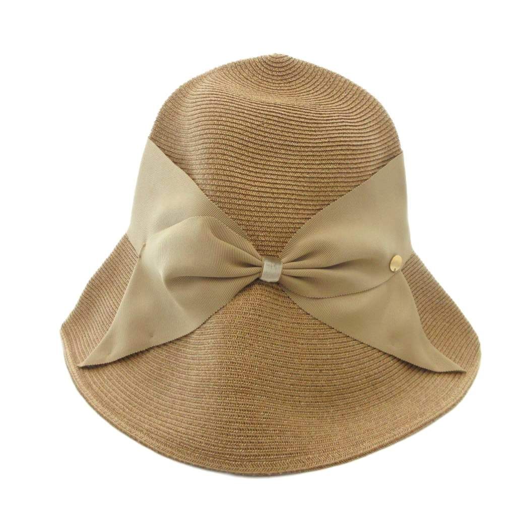 アシーナ ニューヨーク Athena New York 麦わら帽子 ハット ベージュ