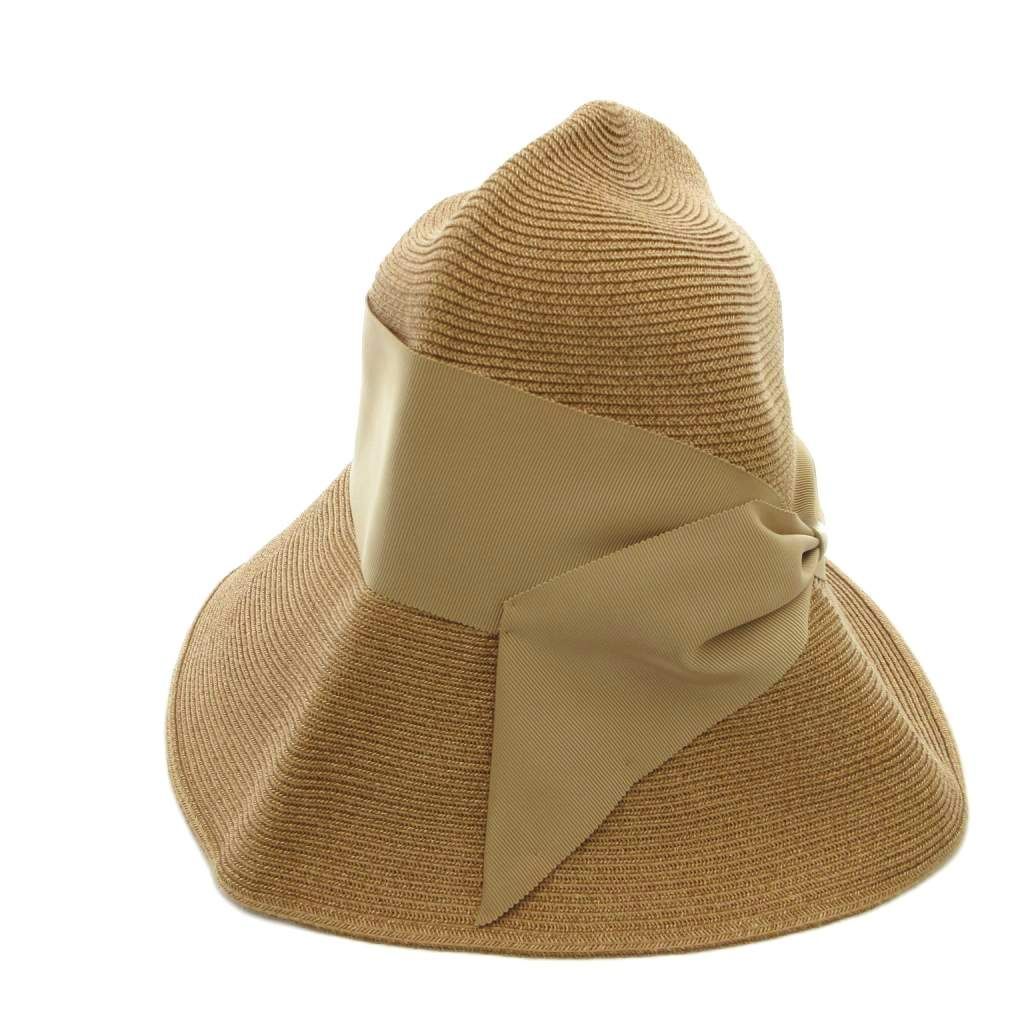 【状態良】麦わら帽子　アシーナニューヨーク　Athena New York アシーナ ニューヨーク Athena New York 麦わら帽子 ハット ベージュ