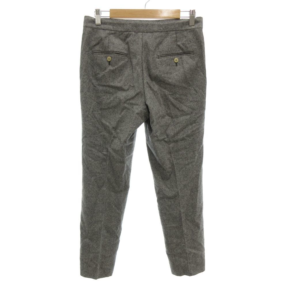 インコテックス INCOTEX テーパードパンツ スラックス カシミヤ混 タック センタープレス 40 ドロスト グレー |GV GY 06