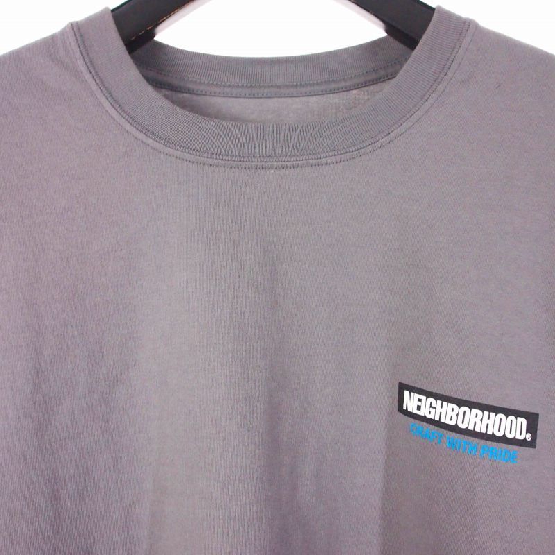 NEIGHBORHOOD 長袖カットソー グレー　ネイバーフッド ネイバーフッド NEIGHBORHOOD ロングスリーブ ロンT Tシャツ