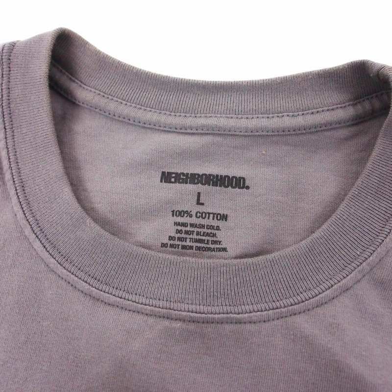NEIGHBORHOOD 長袖カットソー グレー　ネイバーフッド ネイバーフッド NEIGHBORHOOD ロングスリーブ ロンT Tシャツ