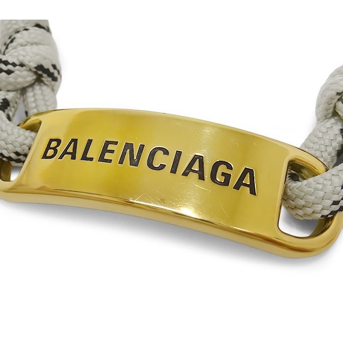 併売商品※◇中古美品◇BALENCIAGA【バレンシアガ】ロゴプレート コード