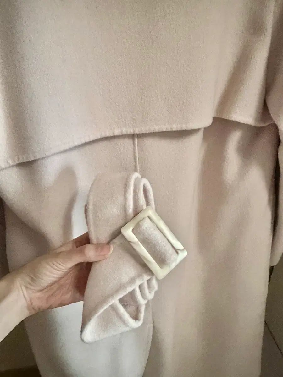 ベルト付き カシミア