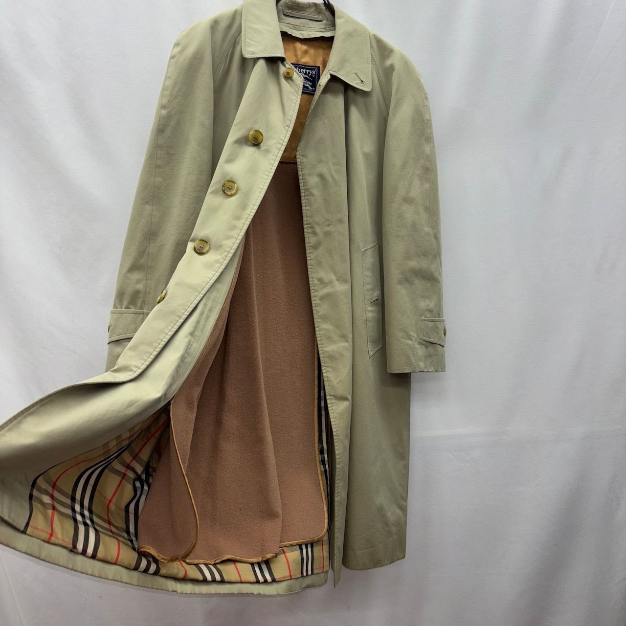 1990年製 burberrys coat バーバリー バルマカンコート Burberry 22