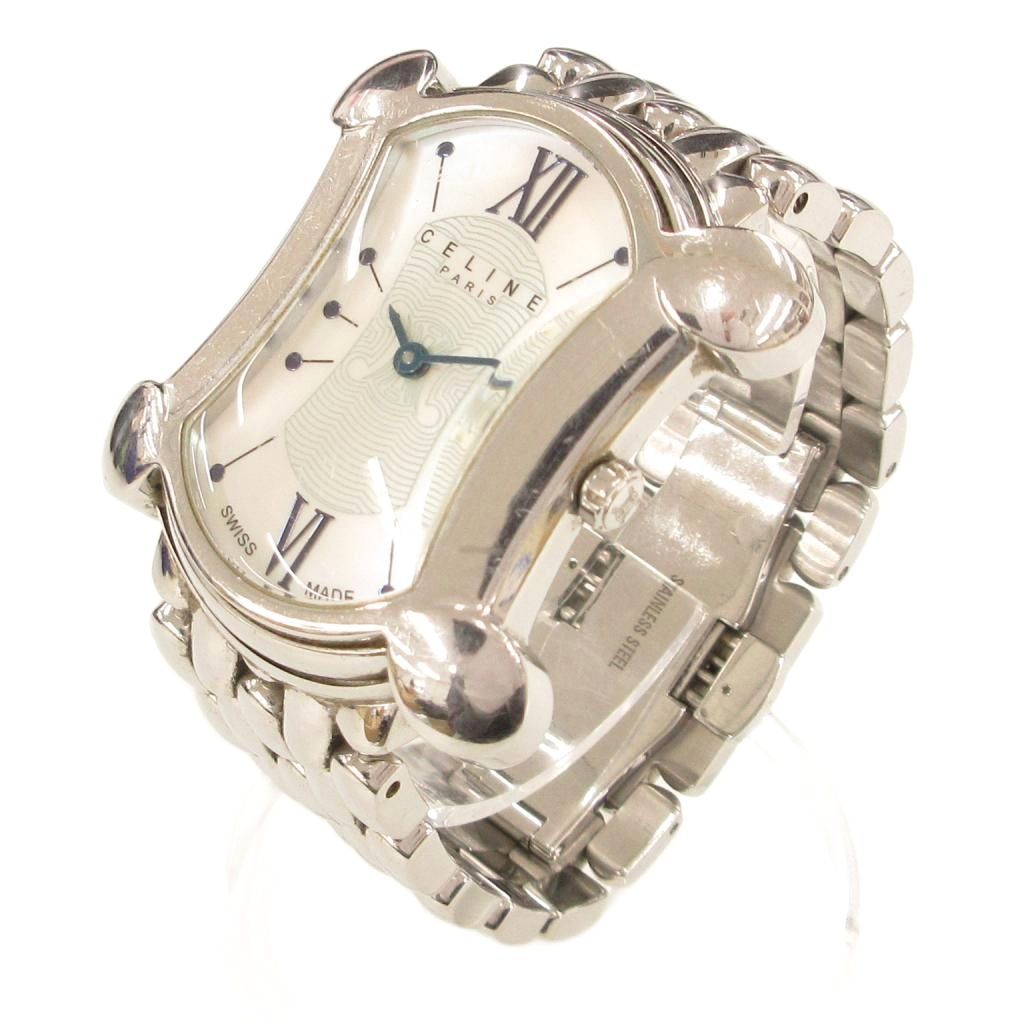 セリーヌ CELINE トリオンフ フェイス ウォッチ 腕時計 アナログ