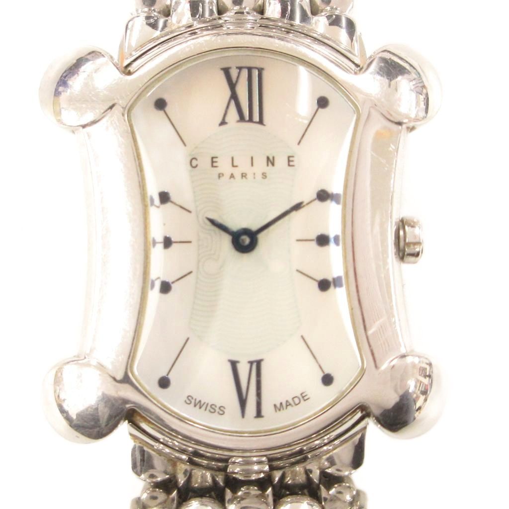 セリーヌ CELINE トリオンフ フェイス ウォッチ 腕時計 アナログ