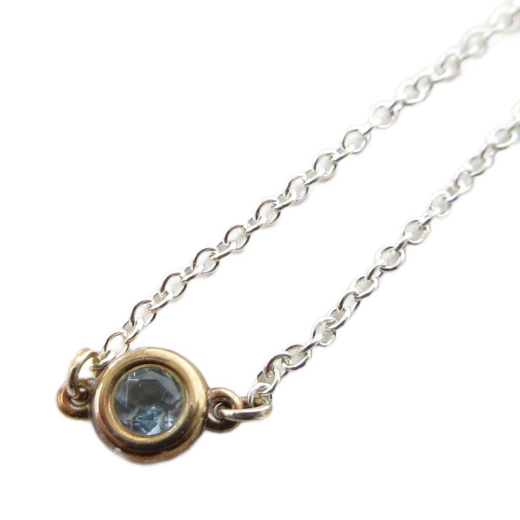 ティファニー TIFFANY & CO. カラー バイザヤード アクアマリン