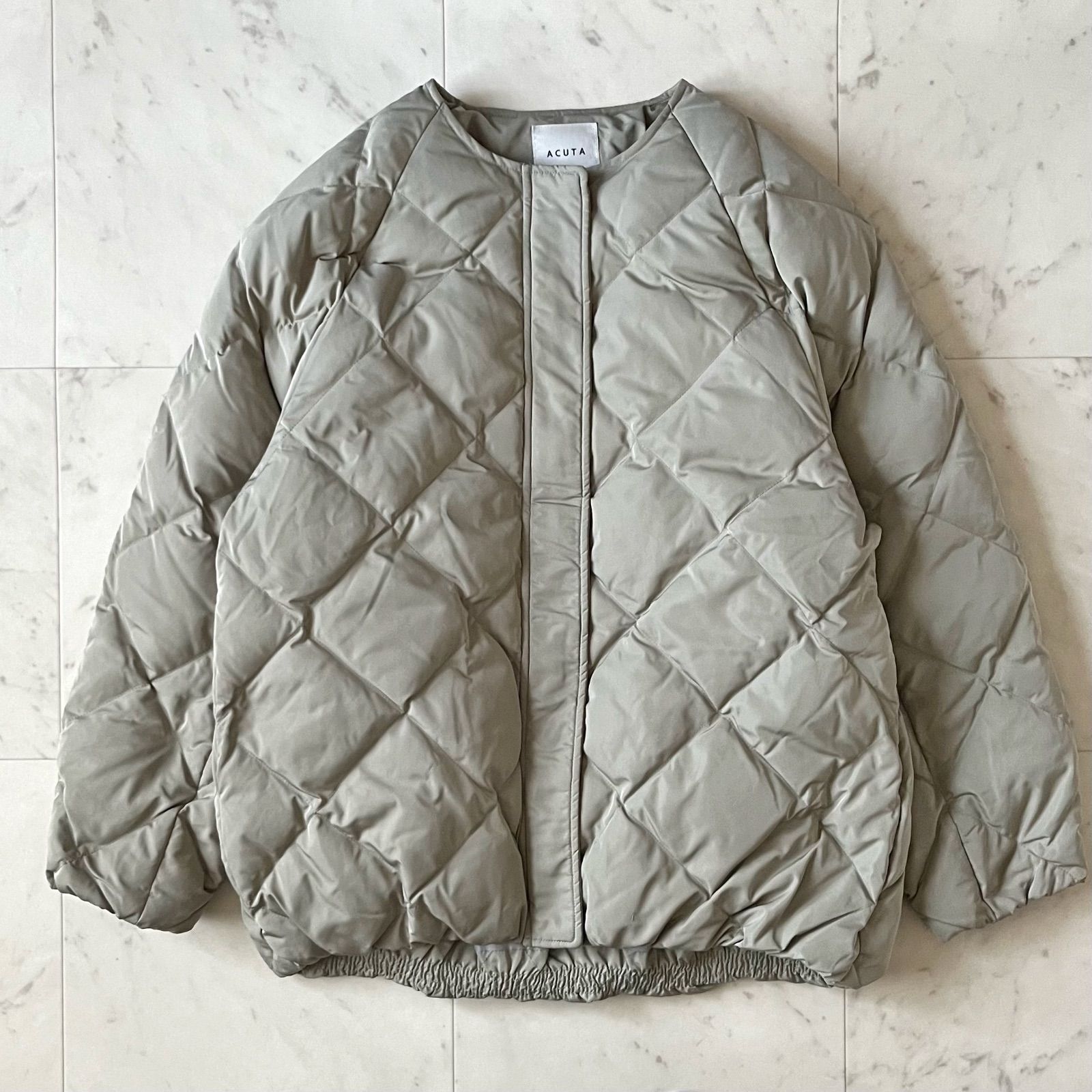 未使用　ACUTA アーバンリサーチ コクーン　キルティングダウン ノーカラー 人気//URBAN RESEARCH アーバンリサーチ コクーンキルティングダウン