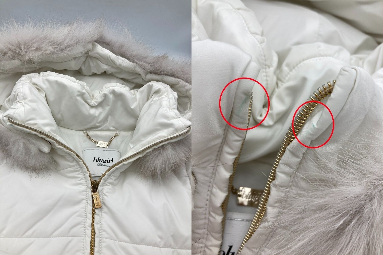 blugirl ブルーガール ニット&ファージャケット Blugirl(ブルーガール) - 海外通販のBUYMA