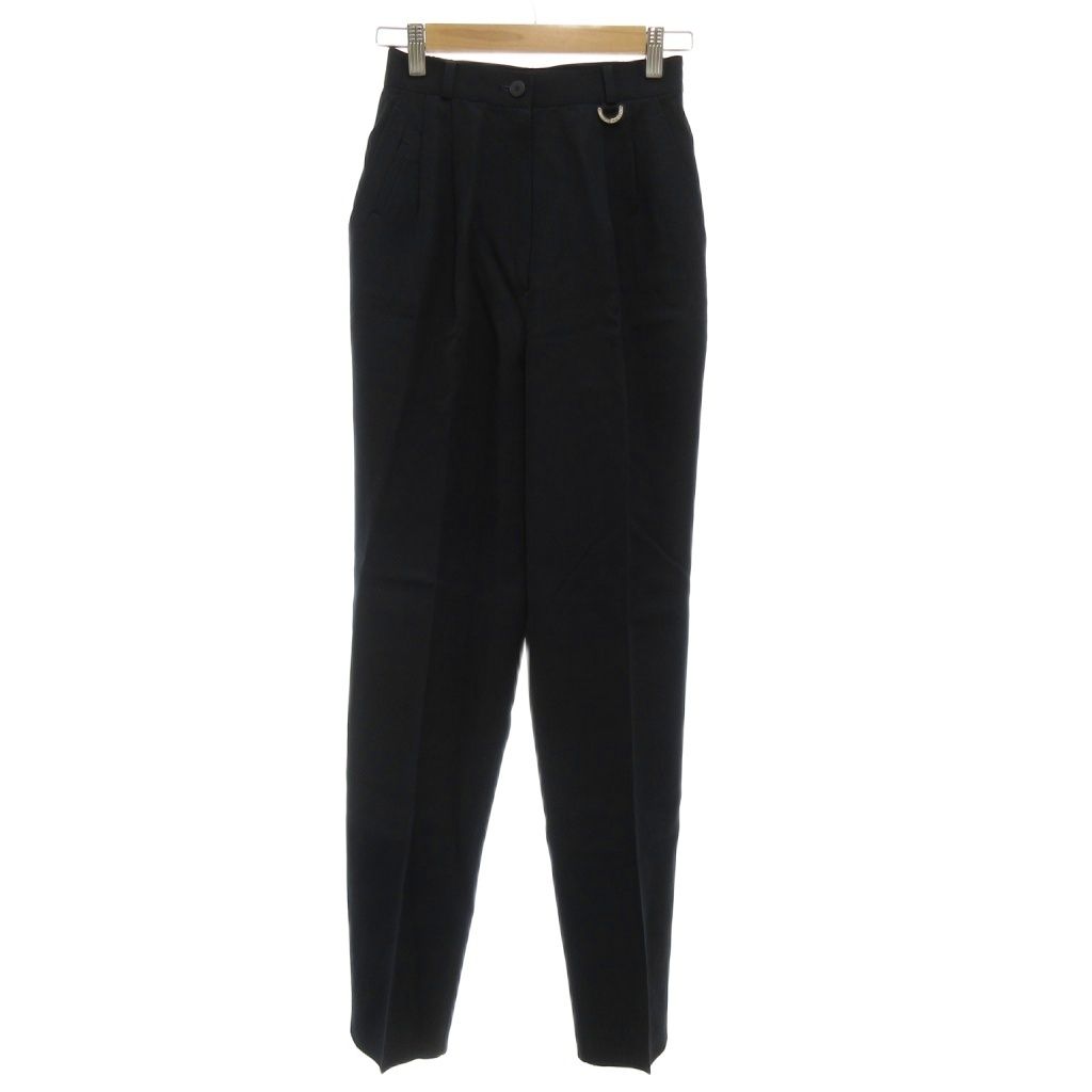 ディオール Dior パンツ スラックス テーパード ロング イタリア製 44 クリスチャンディオール Christian Dior SPORTS タグ付き スラックス