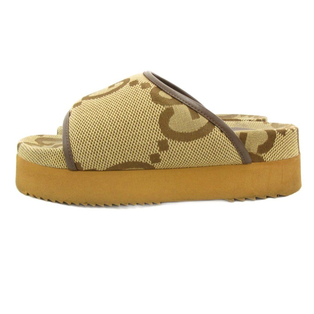 グッチ GUCCI 700301 GGキャンバス スライドサンダル コンフォート 37