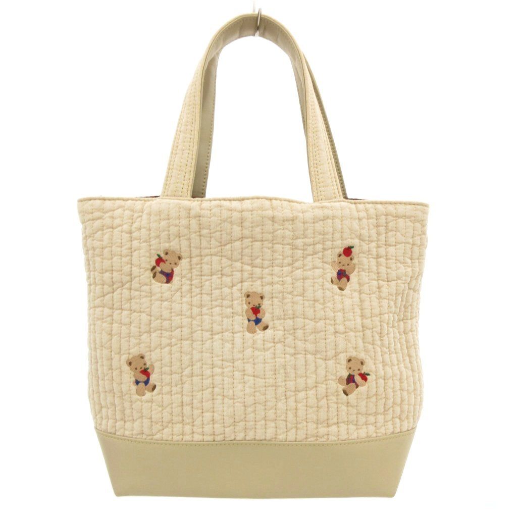 ファミリア familiar 刺繍トートバッグ ピオヌンナル familiar ピアノ