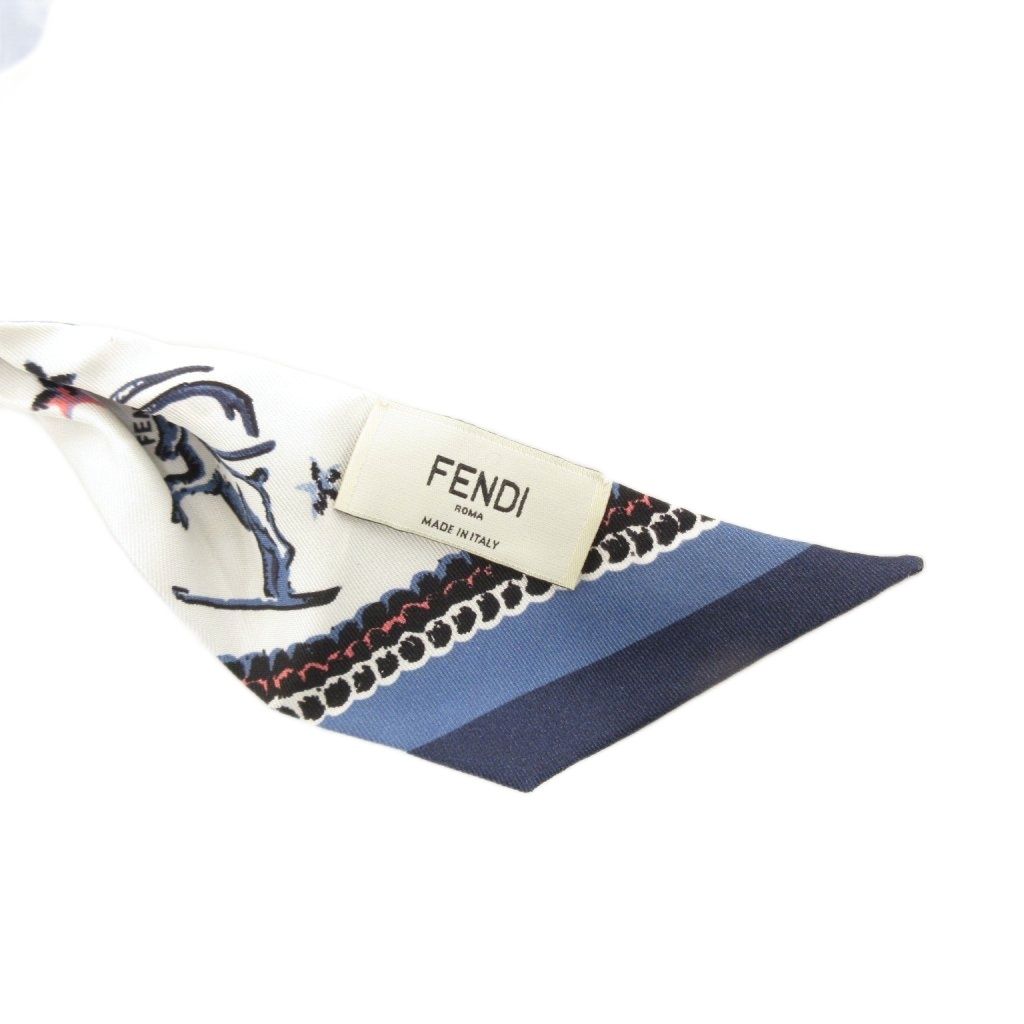 フェンディ FENDI 23SS Fendi Astrology ラッピー リボンスカーフ 星座