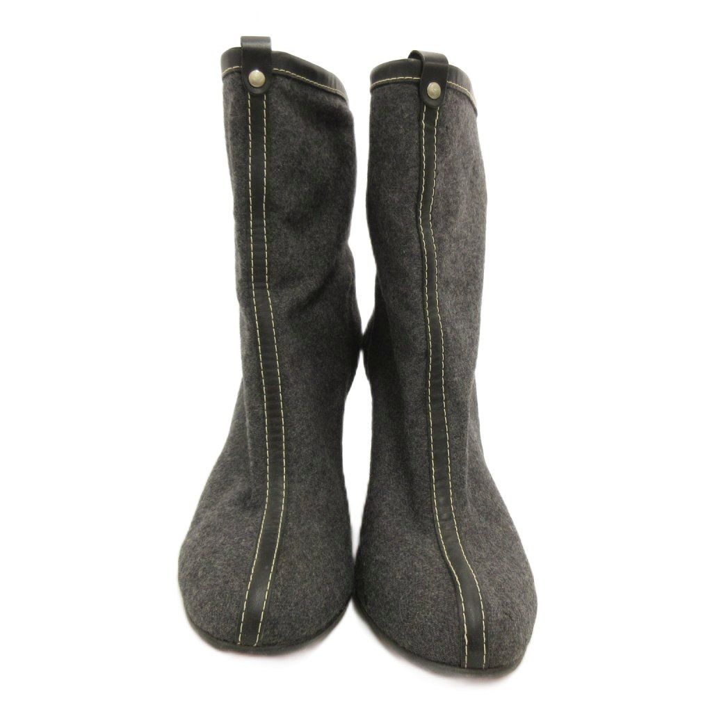 クリスチャンルブタン Christian louboutin ショートブーツ ウェッジ