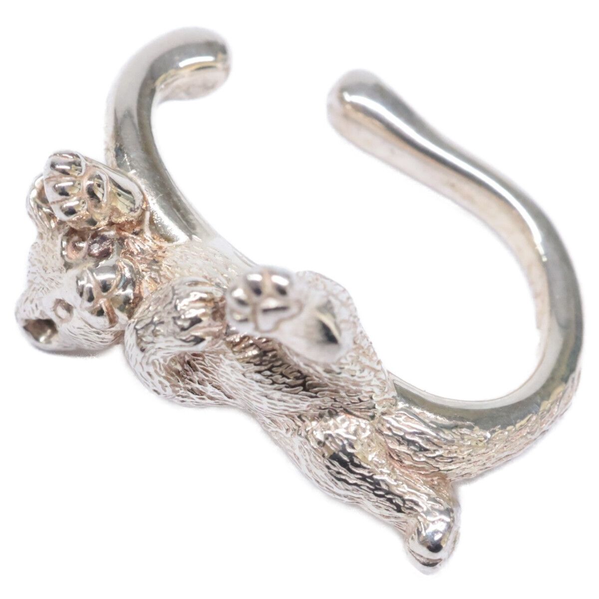 VENDOME AOYAMA ヴァンドーム青山 ヴァンドームブティック SV 925 旭山動物園応援企画 ライオン 仔 ハーフイヤーカフ