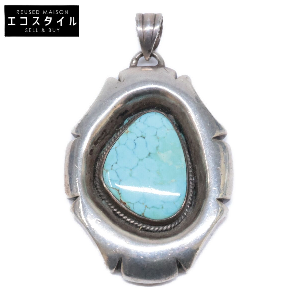 Emma Bighand エマビッグハンド SV 925 ナンバー8 ターコイズ