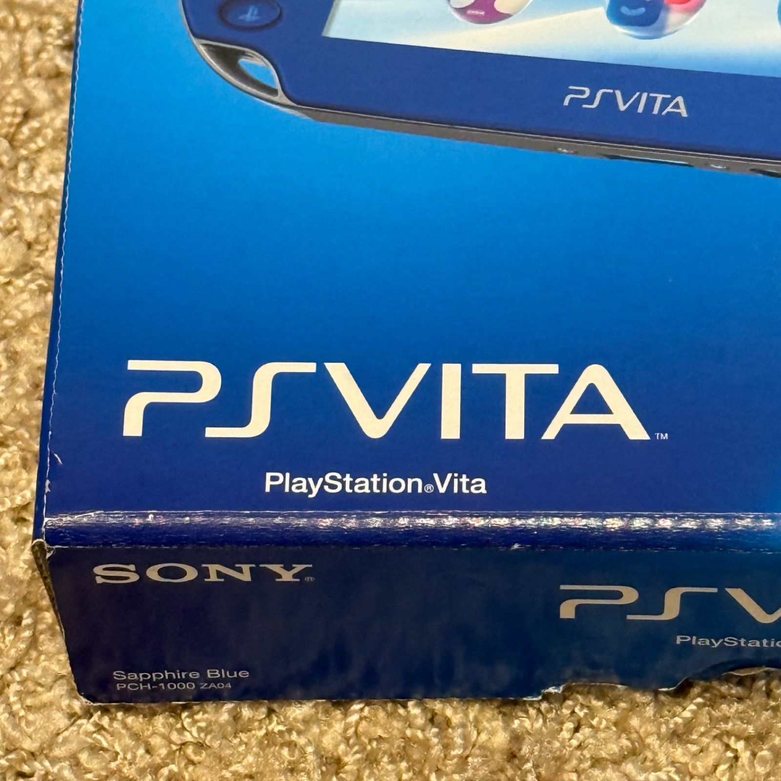 1 040 PSVITA PCH 1000 サファイア ブルー き 完品