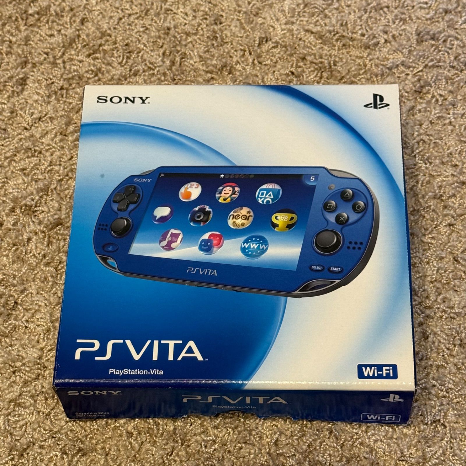 1 040 PSVITA PCH 1000 サファイア ブルー き 完品