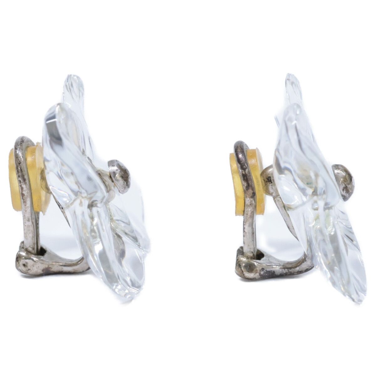 Baccarat　ブローチ　オルテンシア　フラワー　クリスタル Baccarat バカラ オルテンシア フラワーモチーフ クリスタル - メルカリ