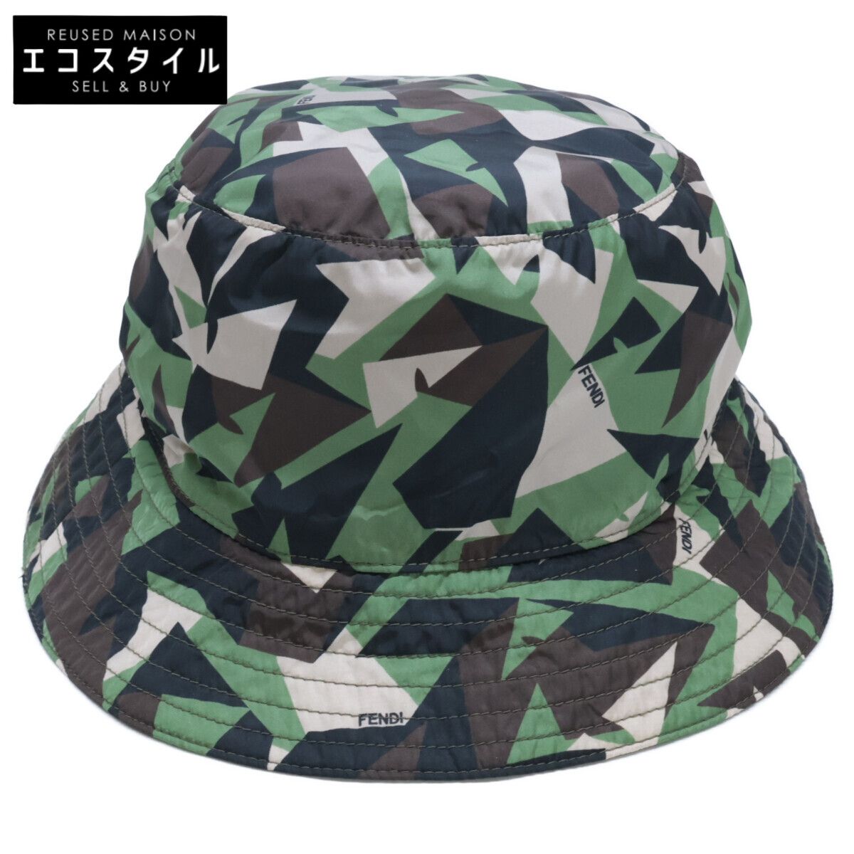 FENDI フェンディ | 正規 FXQ 110 ACOP TU カモフラ バケットハット|
