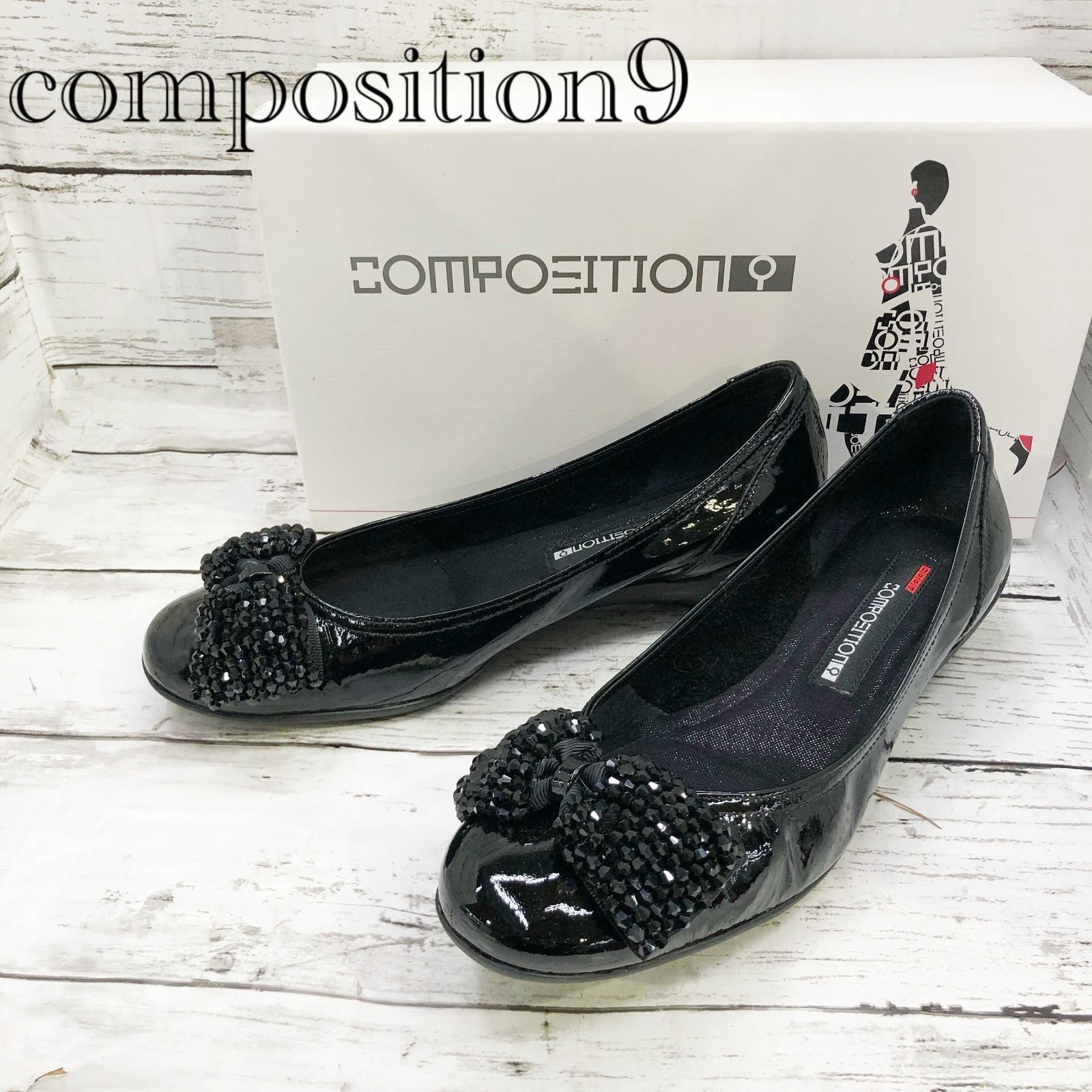 composition9 コンポジション フラットシューズ パンプス 23cm 