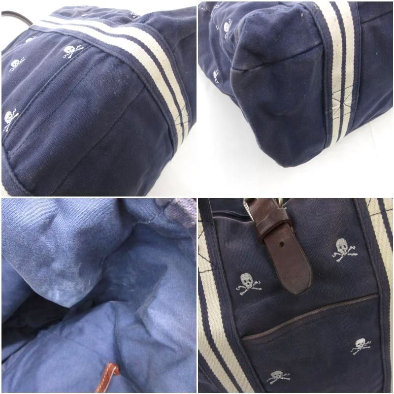ラルフローレン ラグビー RALPH LAUREN RUGBY トートバッグ 紺
