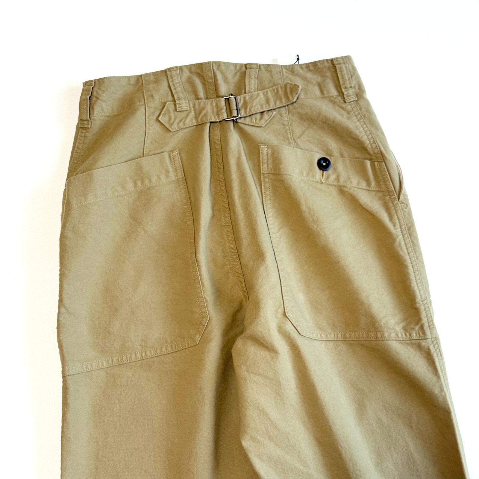 ◇タグ付き◇ MHL. コットン パンツ I ベージュ 日本製 マーガレット
