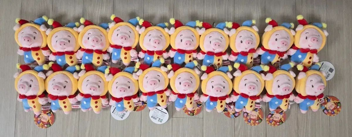 ピエロピッグ 12 cm キーホルダー まとめ売り