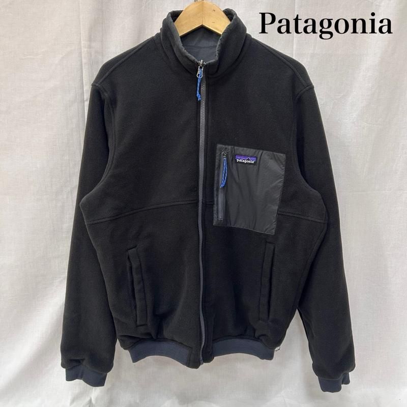 パタゴニア リバーシブルシェルドマイクロディニジャケット ブラック メンズ - ISItems 古着