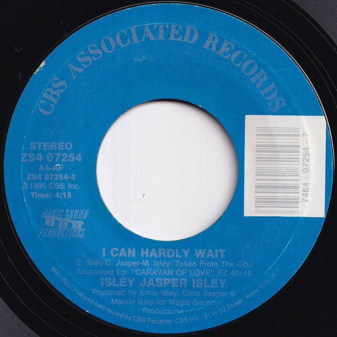 Isley Jasper Isley Givin' You Back The Love / I Can Hardly Wait