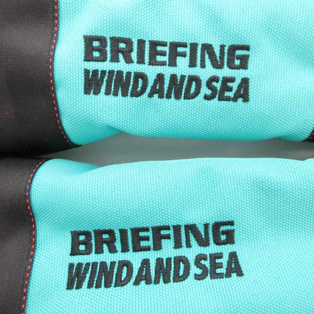 ブリーフィング BRIEFING WIND AND SEA 美品 ゴルフヘッドカバー 3点 