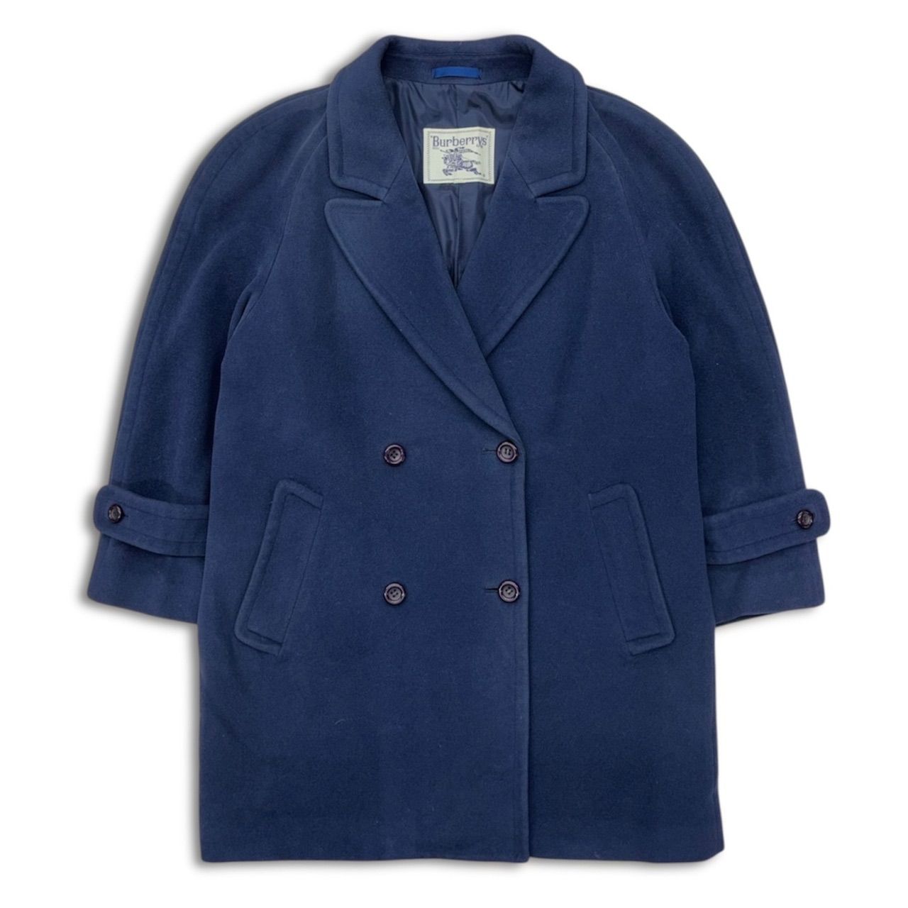 90 s Burberrys Pij jekker Pコート バーバリー ウール Burberry レディース 三陽商会