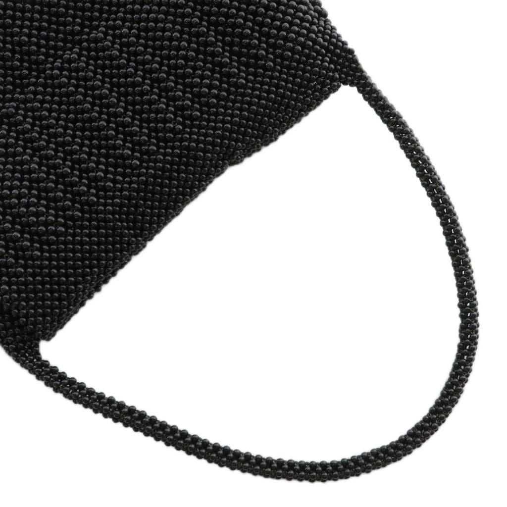 黒珊瑚 黒サンゴ ブラックコーラル ハンドバッグ フォーマル フラップ