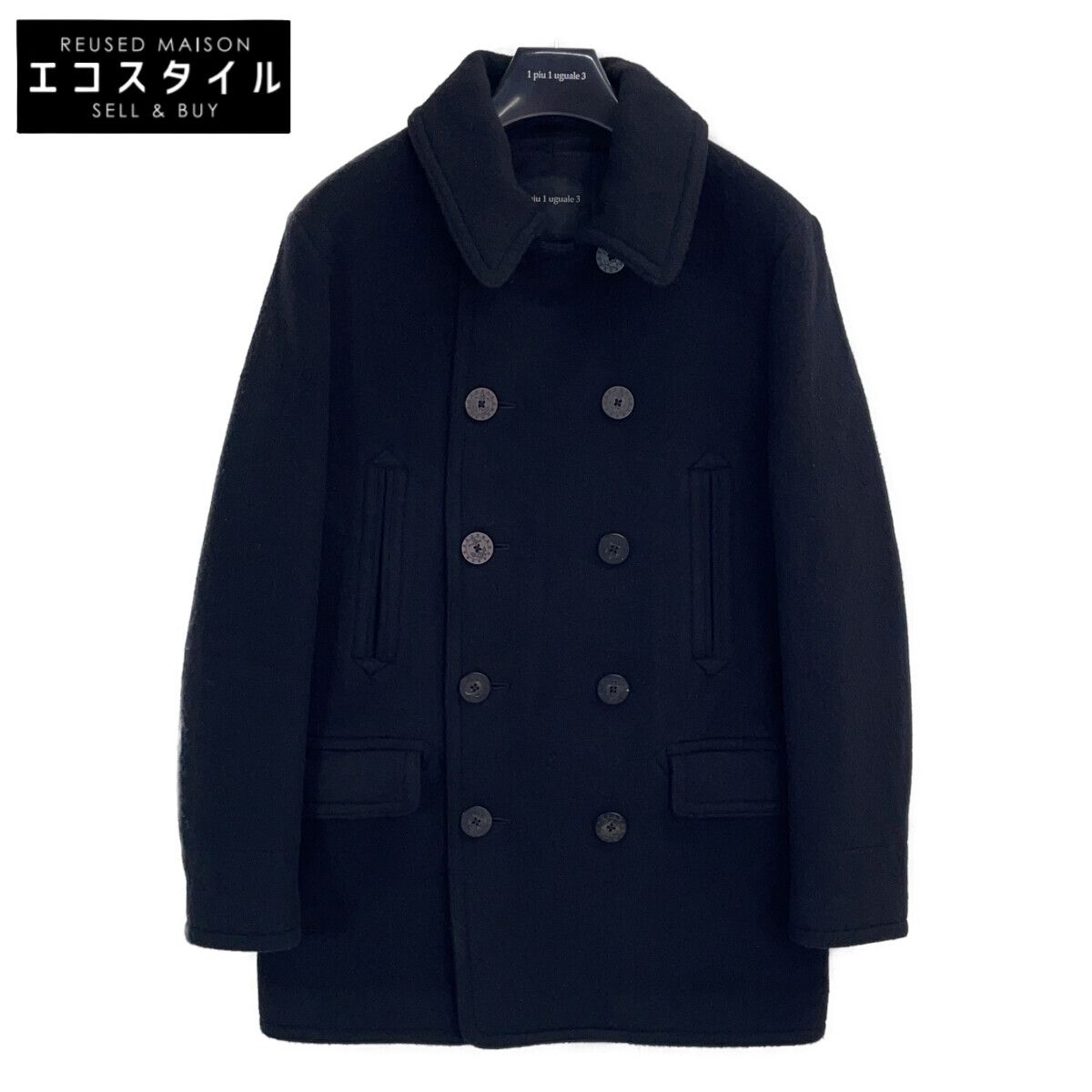 1 piu uguale 3 ウノピゥウノウグァーレトレ ×干場義雅 MRC 118 ｶｼﾐｱ×ｳｰﾙ ﾌﾞﾗｯｸ ﾋﾟｰｺｰﾄ