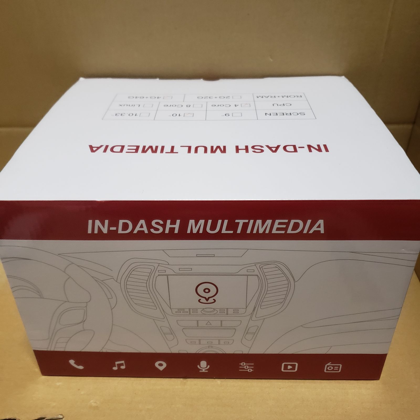 新品 BOUWOIMA 10インチ ディスプレイオーディオ 4コア 4G+64G - メルカリ