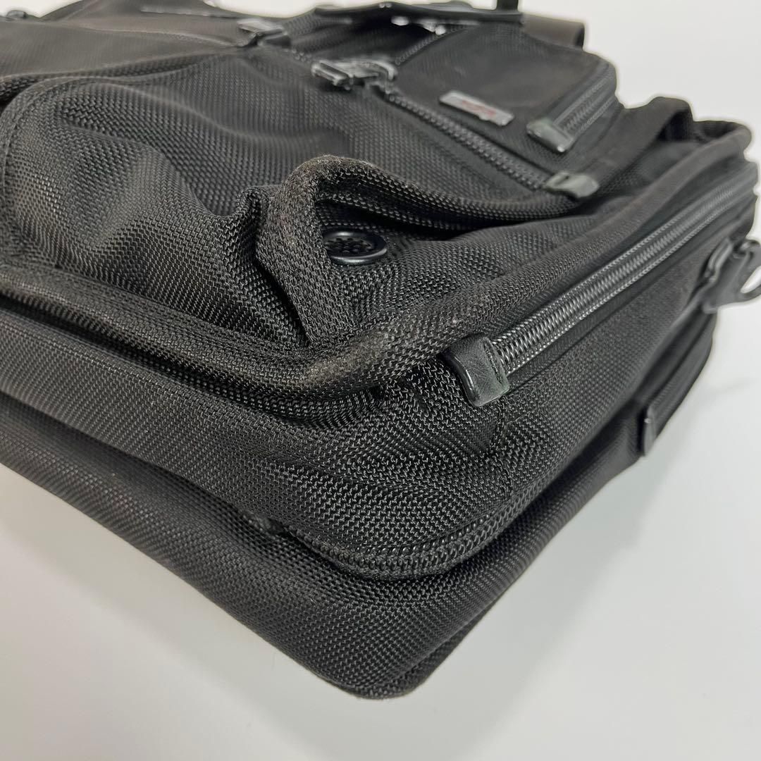 TUMI Alpha T-pass ブリースケース 3層 26145DH 黒 - メルカリ