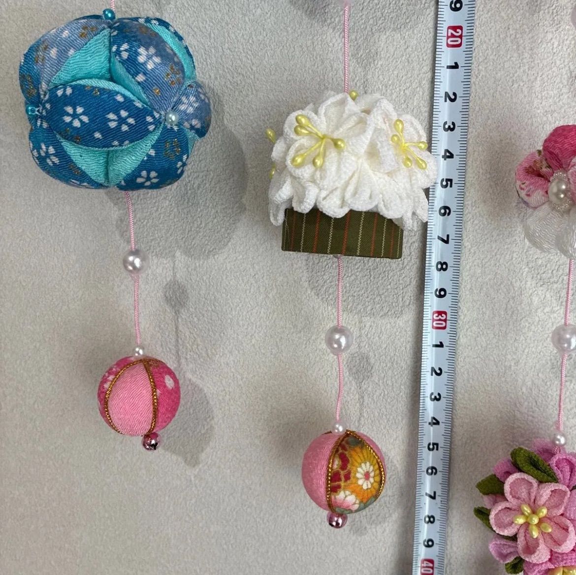 P4】吊るし雛 壁掛け 吊るし飾り つるし雛 吊るしびな ハンドメイド