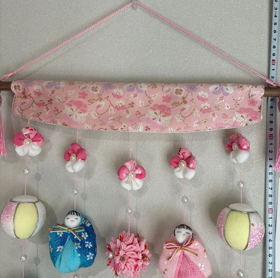 ハンドメイド吊るし雛 P4】吊るし雛 壁掛け 吊るし飾り つるし雛 吊るしびな ハンドメイド