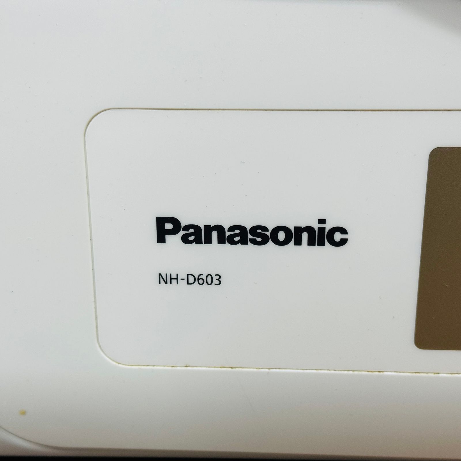 Panasonic パナソニック 電気衣類乾燥機 NH-D603 2022年製 ホワイト N