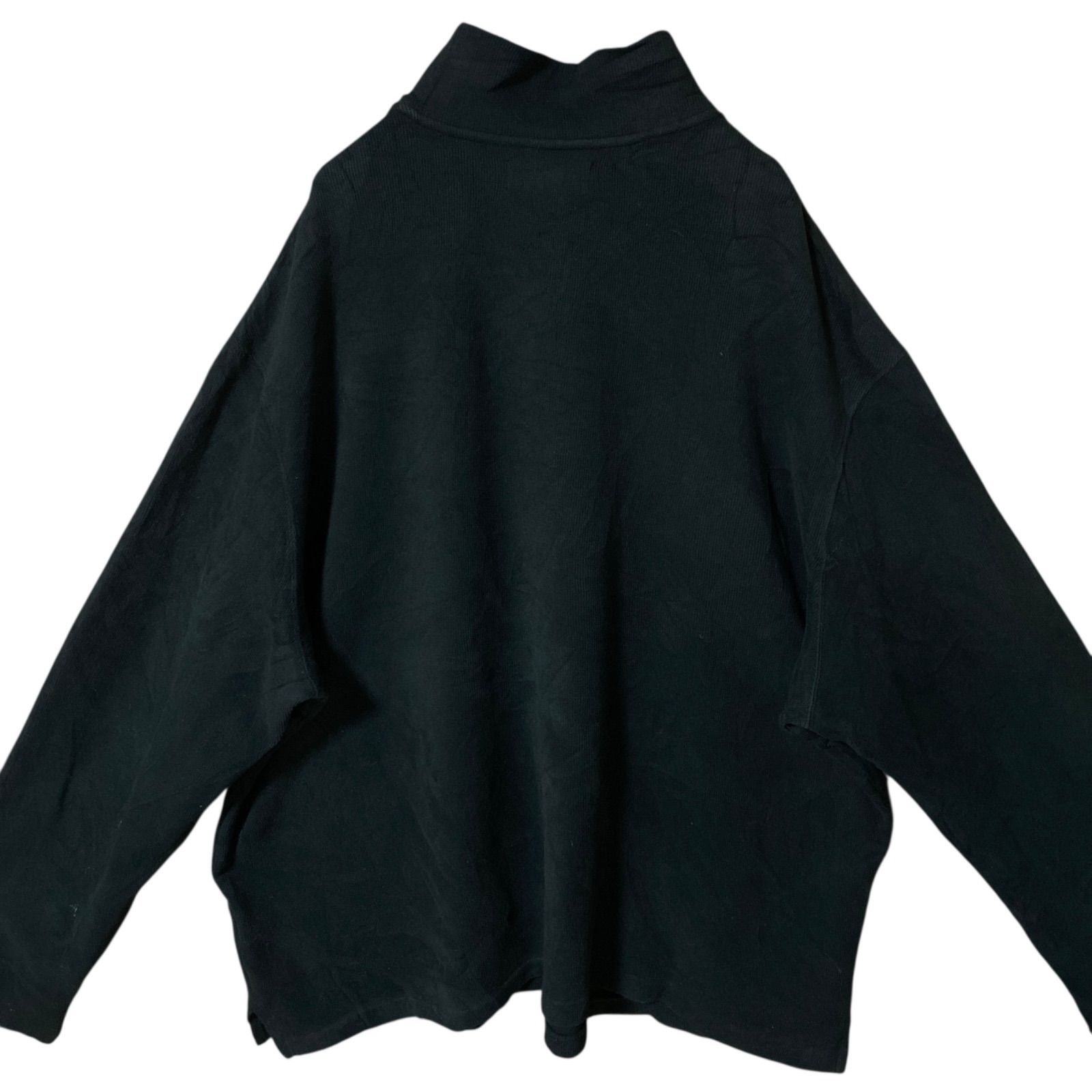 ハーフジップ ブラック 黒 ラルフローレン 2XL オーバーサイズ ワン 