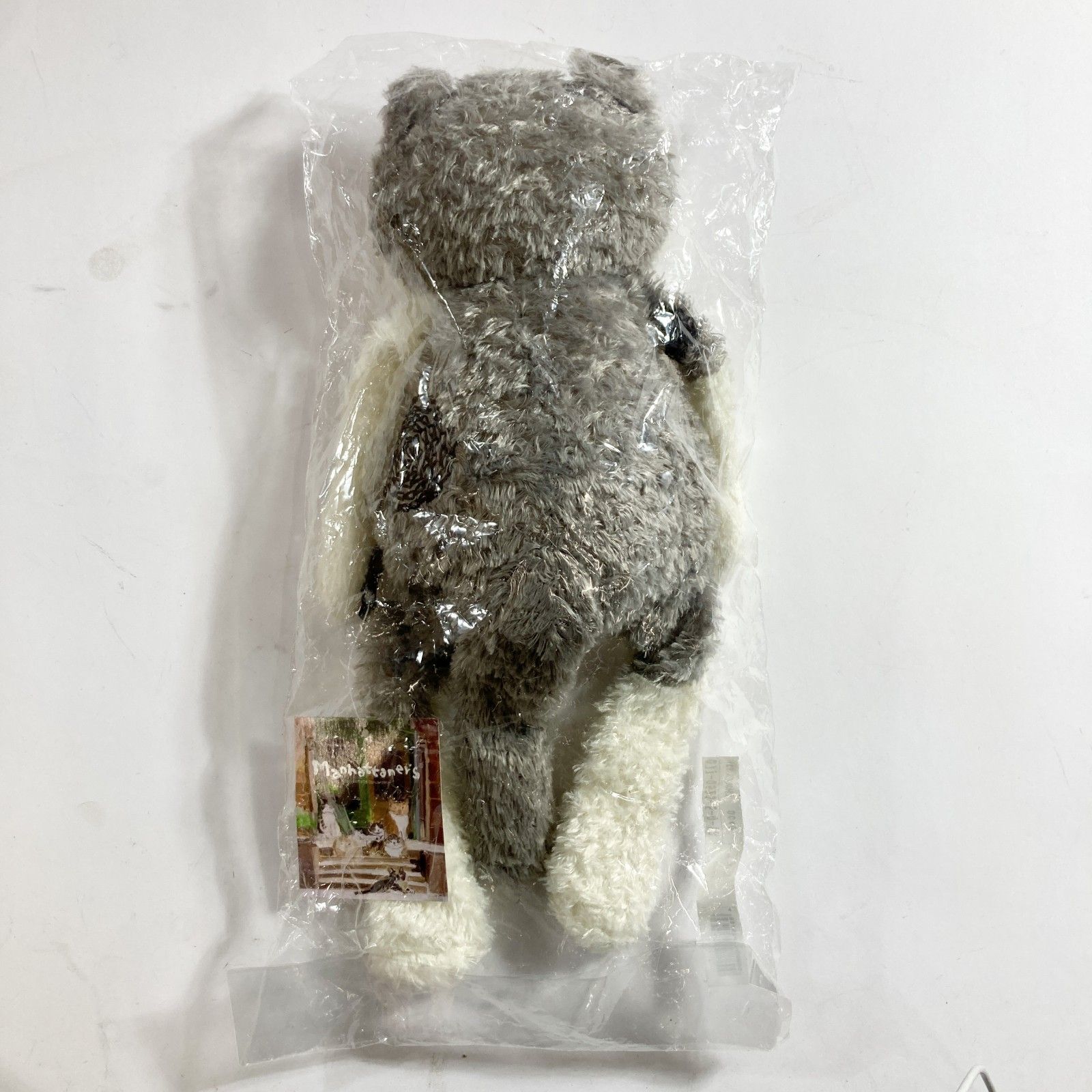 ☆ Manhattaner's マンハッタナーズ 猫 ぬいぐるみ くたくた猫 グレー