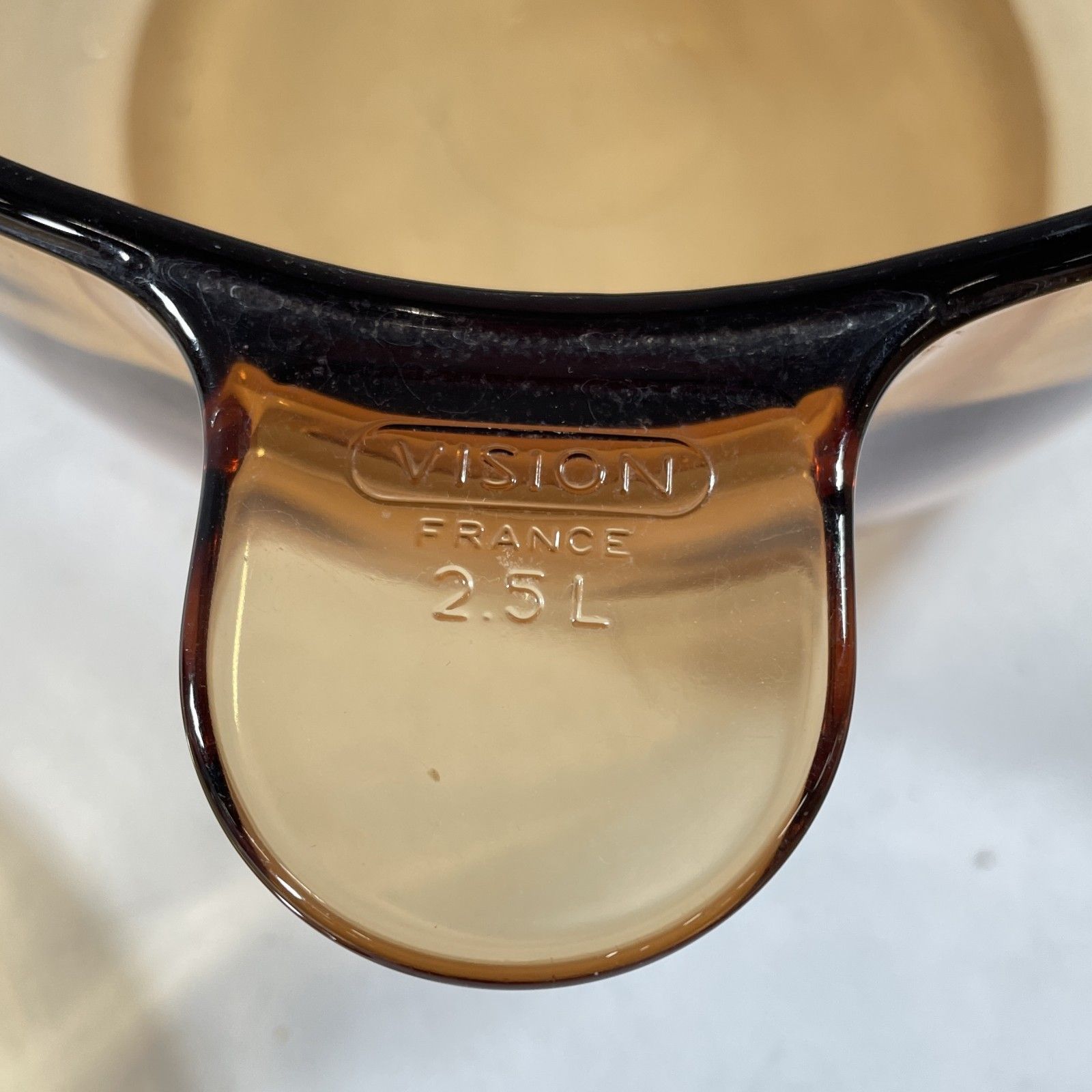  VISION ビジョン CORNING コーニング 耐熱超器具セット まとめ商品 片手鍋 両手鍋 蓋 フランス アンバーカラー 6.5 kg 両手鍋 鍋 グリル