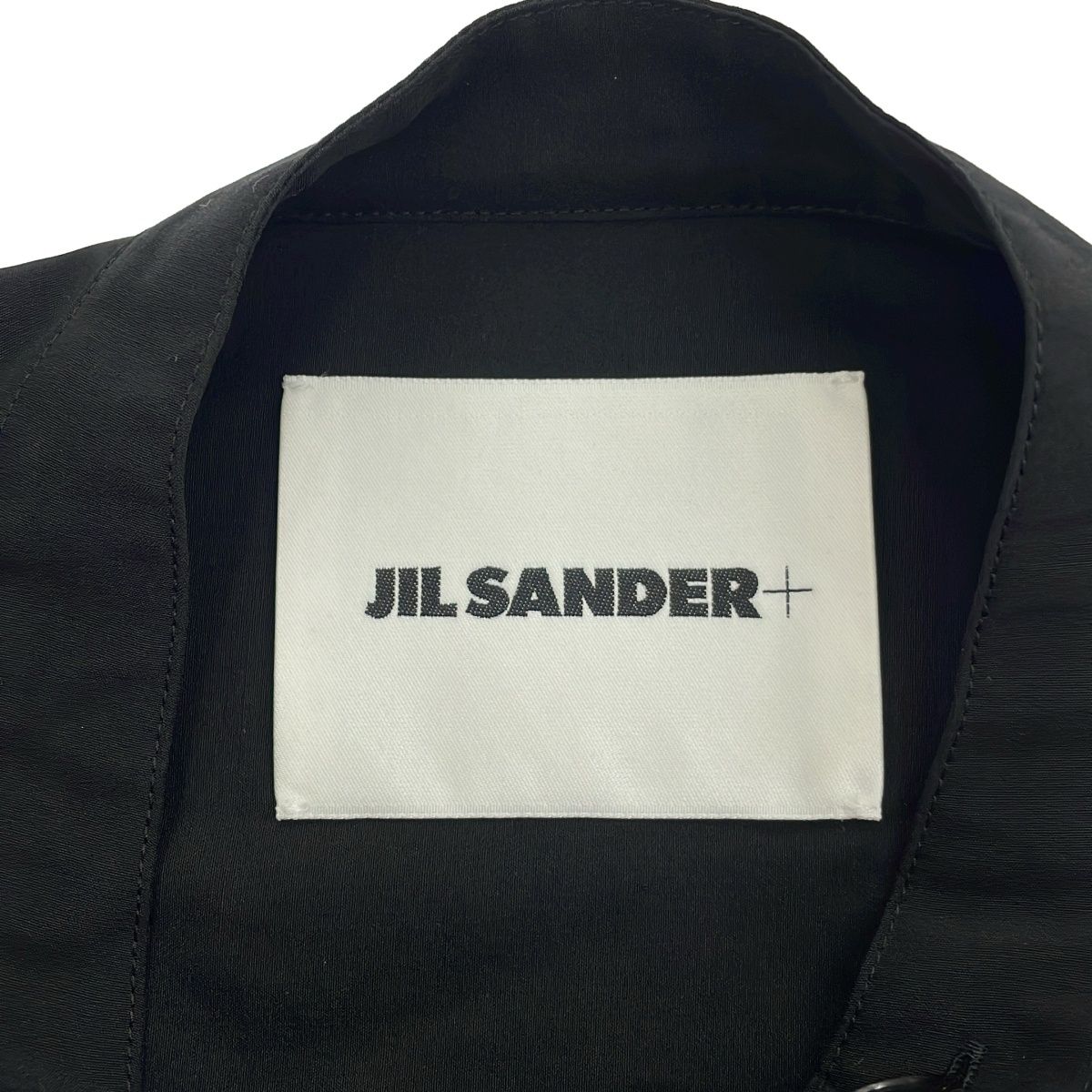 JIL SANDER＋ ジルサンダープラス コットンシルクシャツワンピース  