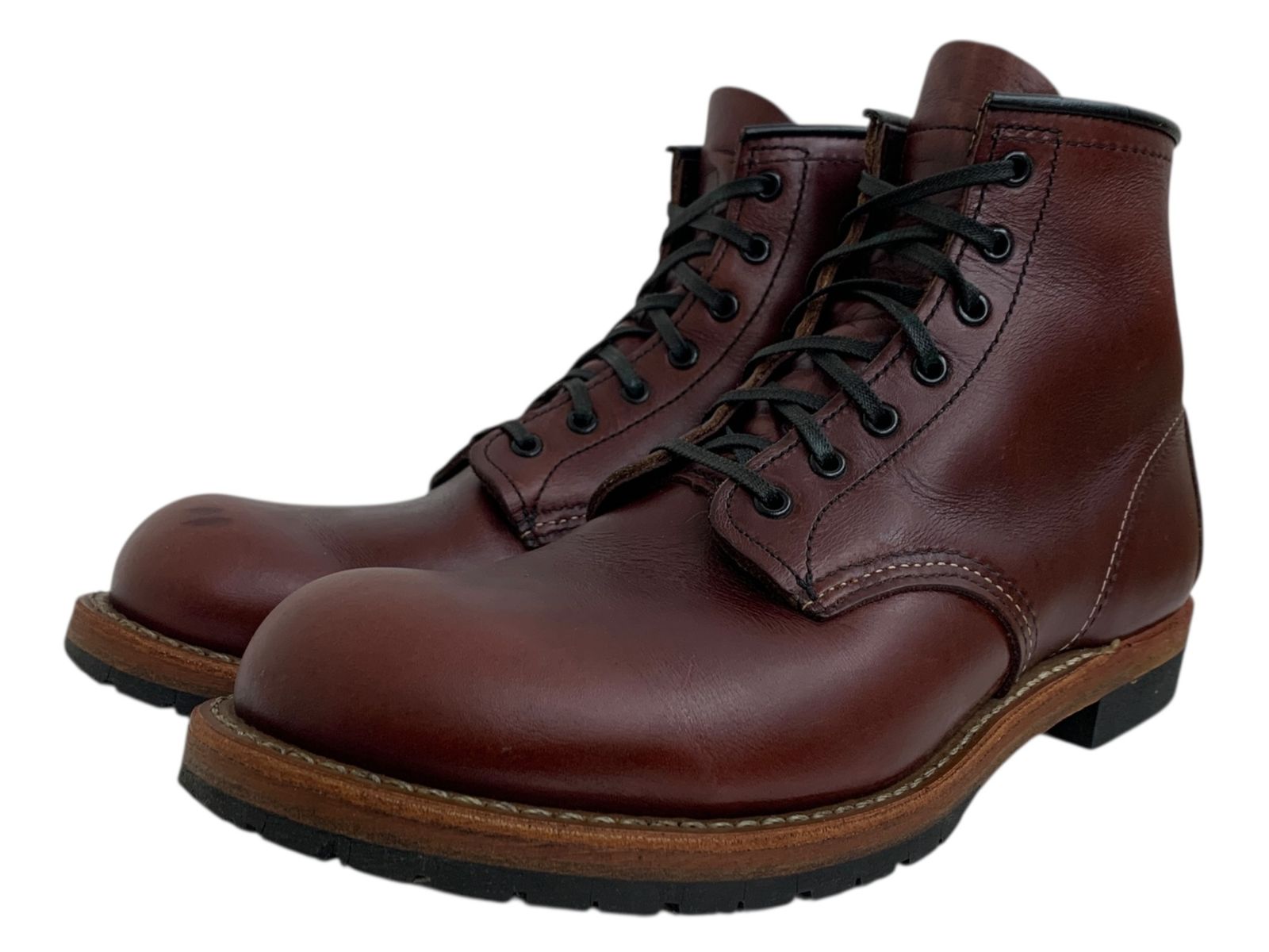 RED WING レッドウィング ベックマン ブーツ 9011 UK 8 ブラックチェリー メンズ|004