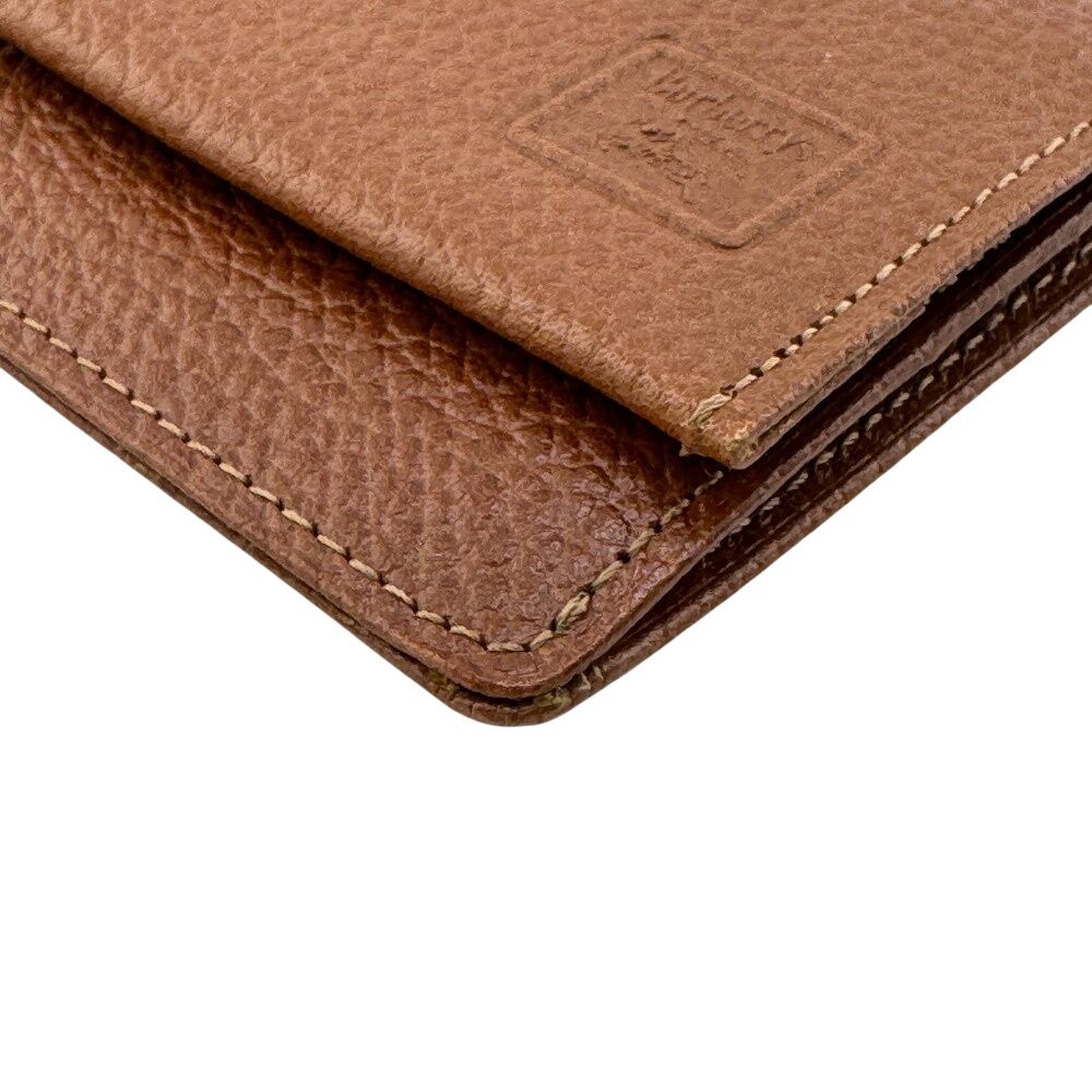 未使用品 BURBERRY バーバリー 小銭入れ ケース 内側ノバチェック BURBERRY バーバリー ノバチェック柄 レザー コインケース 小銭入れ