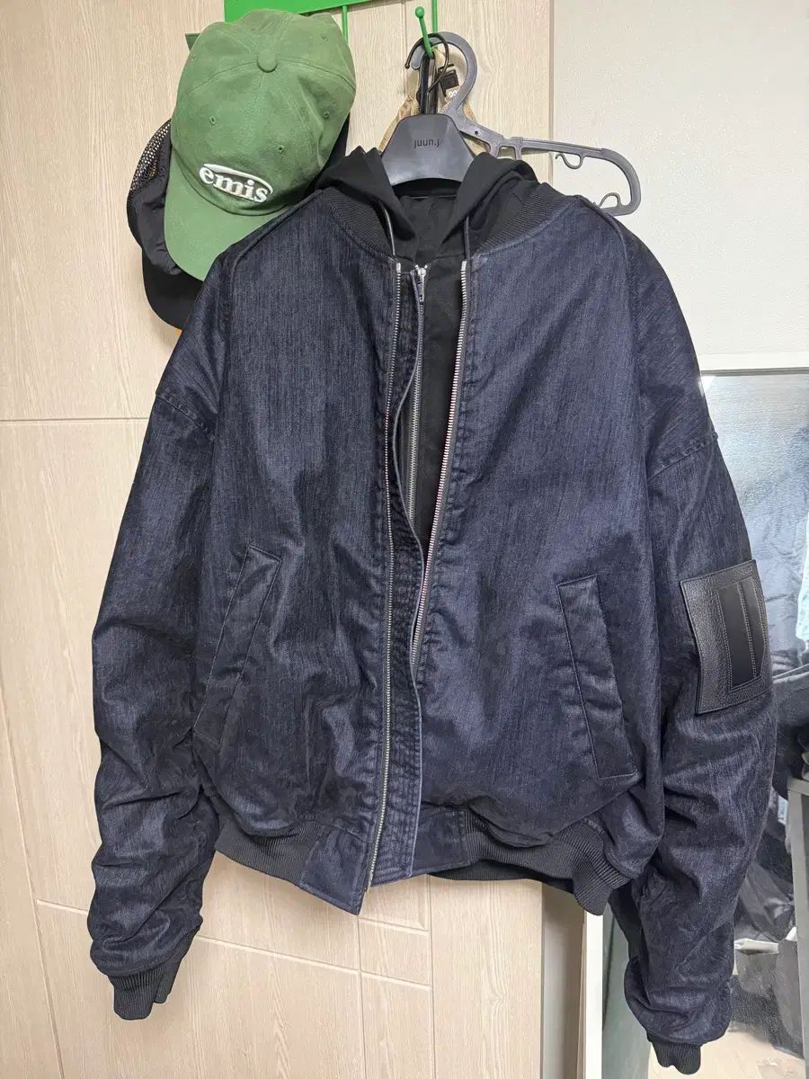 ジュンジェイ25 fw ツアーベルベット MA-1