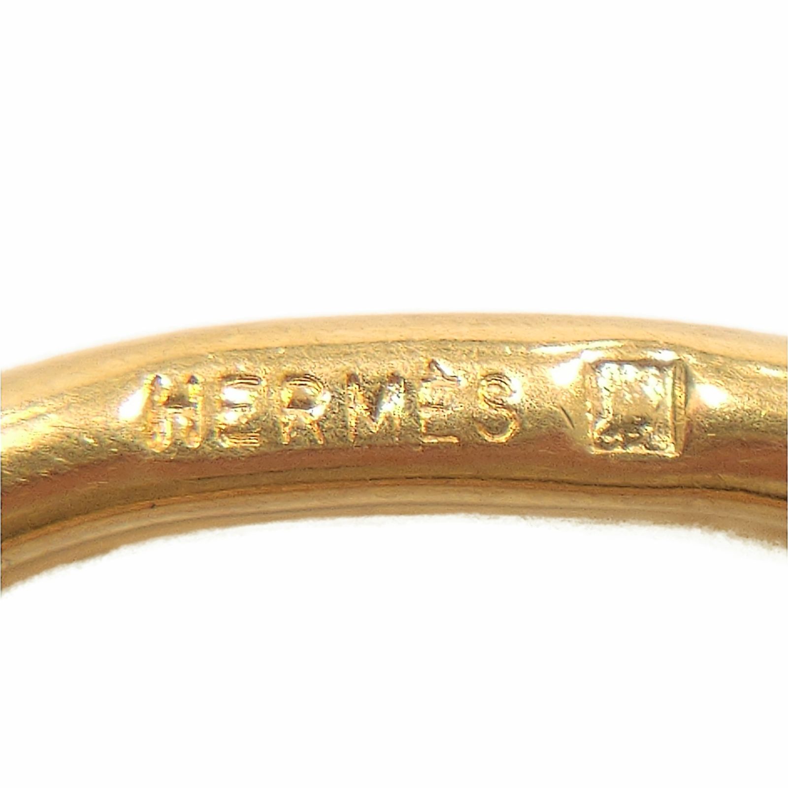 HERMES エルメス アタメ スカーフリング【T443】 - メルカリ