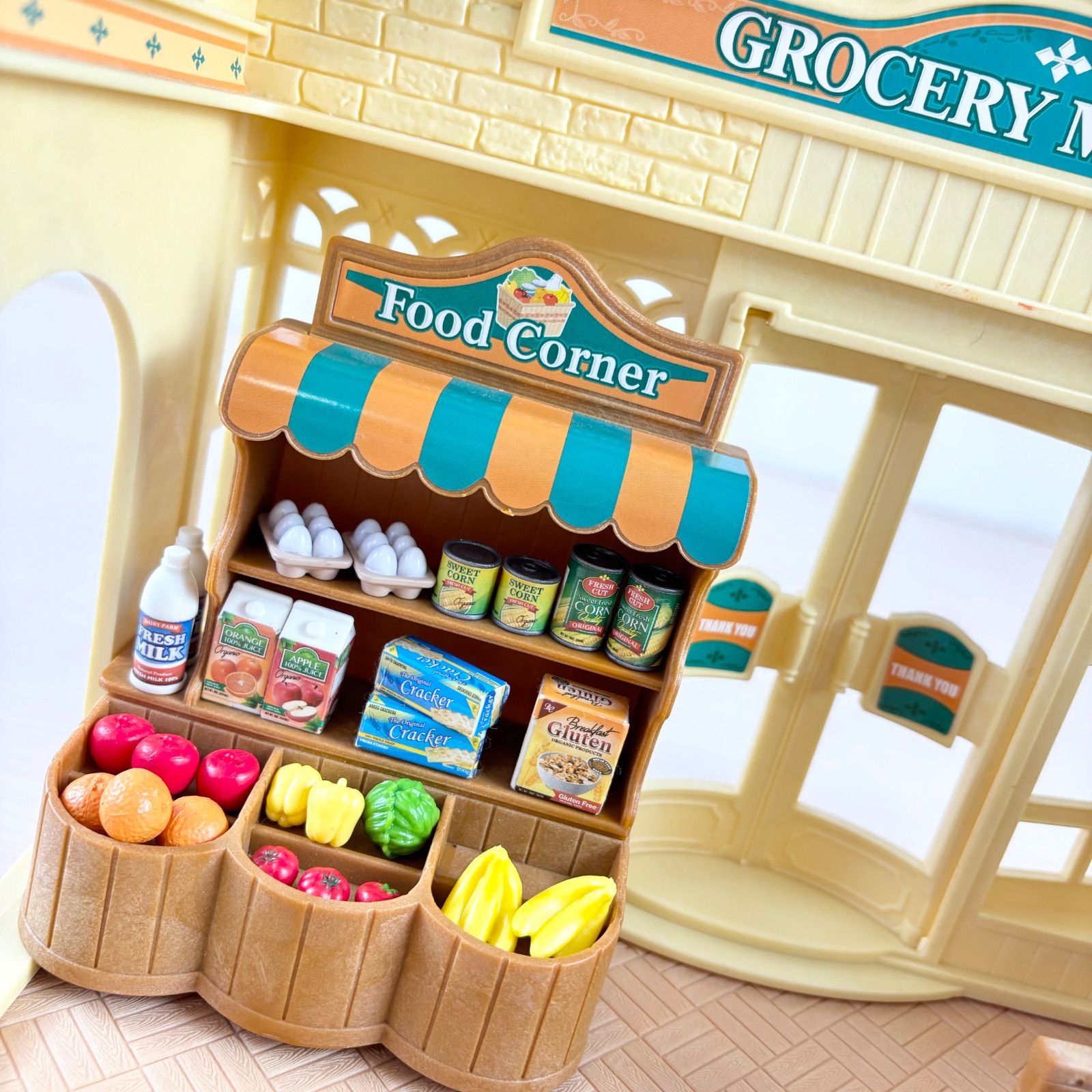 シルバニアファミリー 森のマーケット ミ-86 Grocery Market - メルカリ