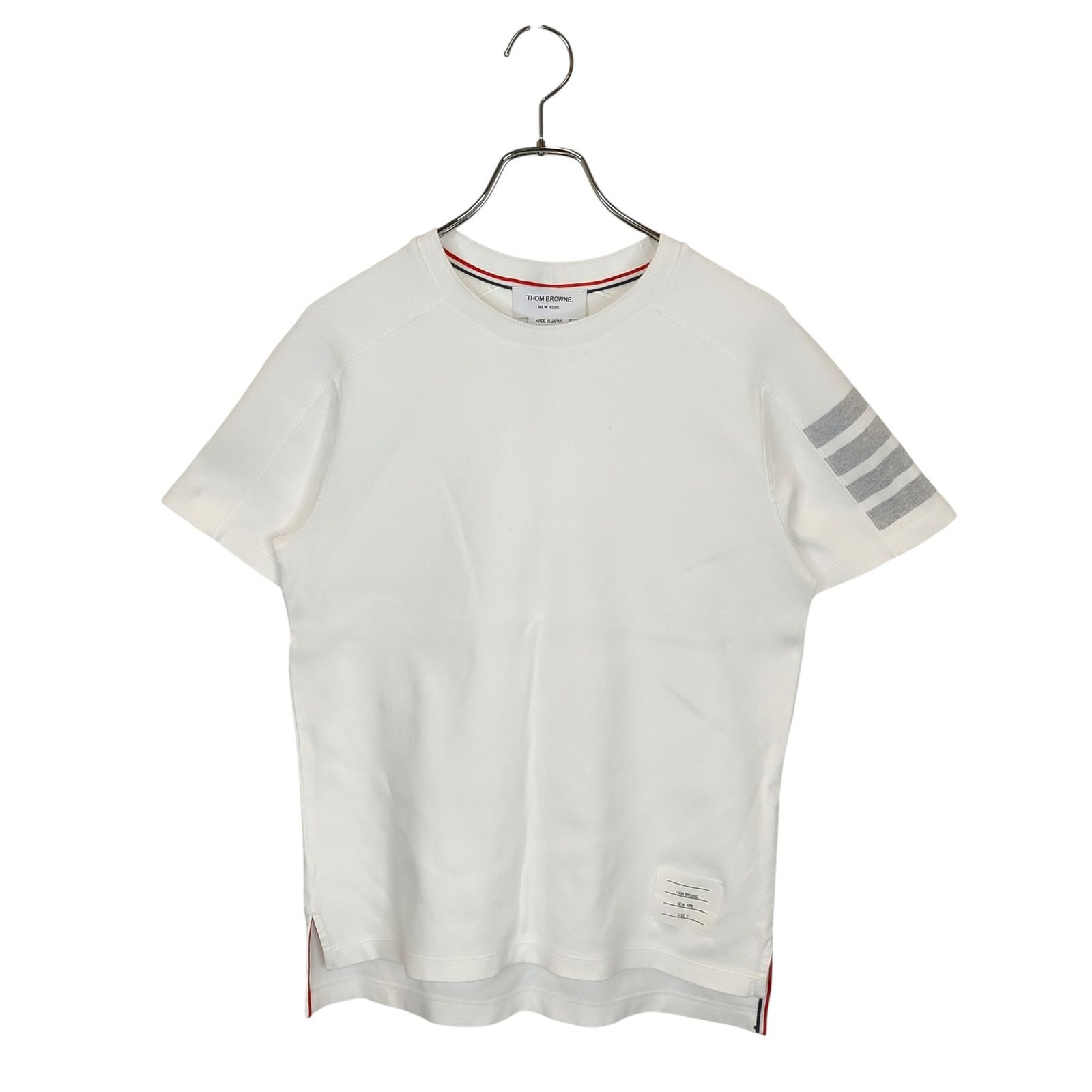 THOM BROWNE トム ブラウン 4BAR 半袖 Tシャツ MJS246A-07323-100 0 
