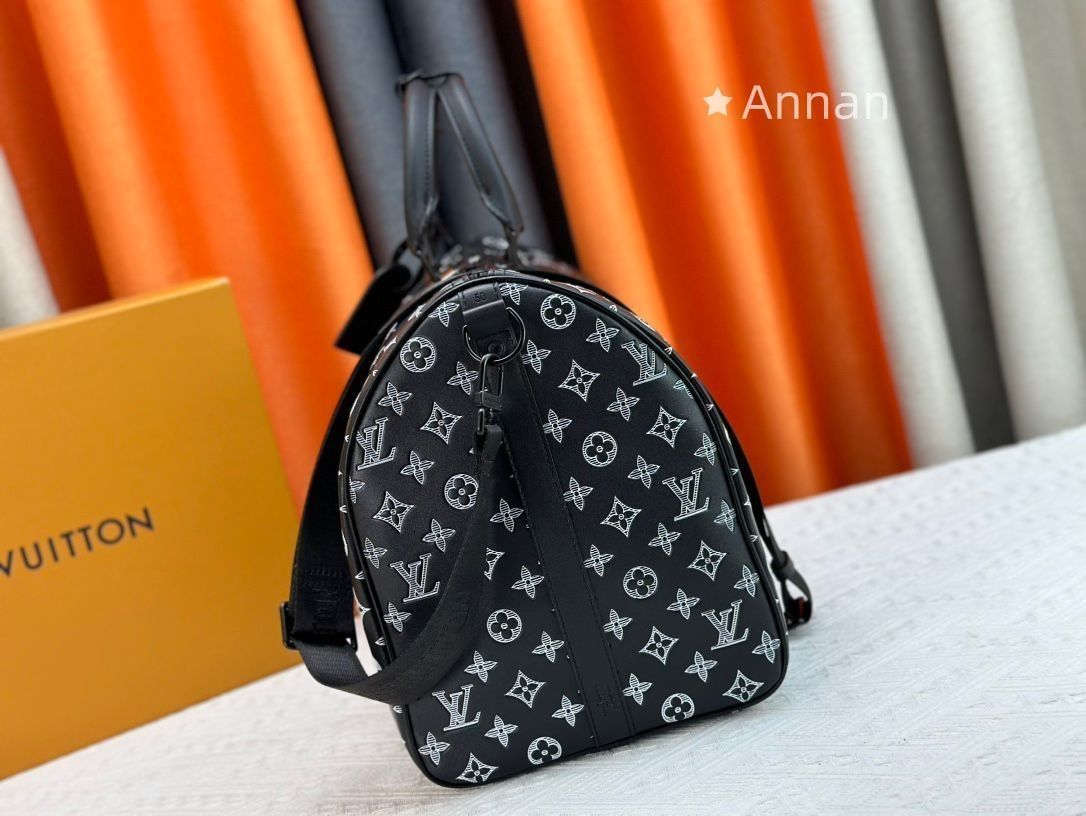 【直営店購入】“旅行にプレゼントに”美品ルイヴィトン　モノグラム キーポル50 LOUIS VUITTON ルイヴィトン ボストンバッグ 旅行用バッグ モノグラム